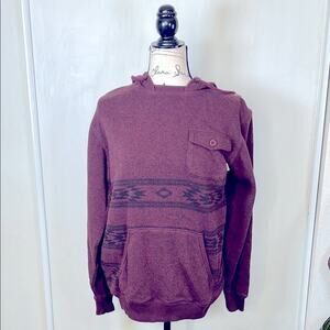 Vans Men's Aztec Sweater with Pocket Detail size Small